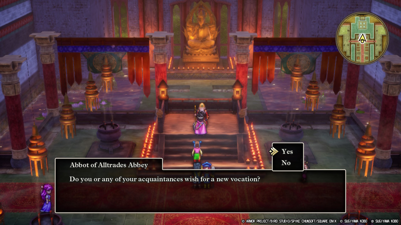 How To Change Classes in Dragon Quest III: HD-2D Remake