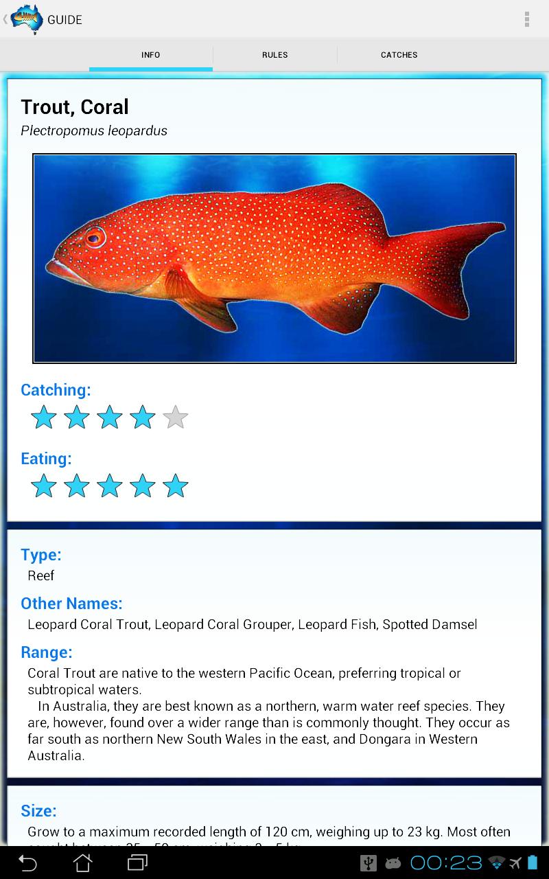 Australian Fishing App - Lite