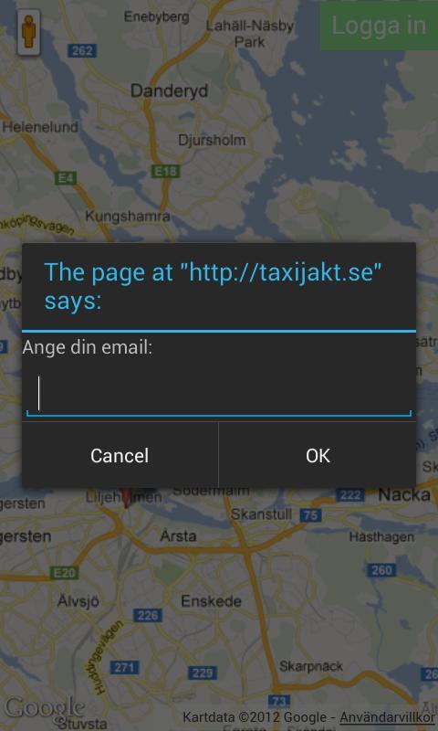 Taxijakt Driver