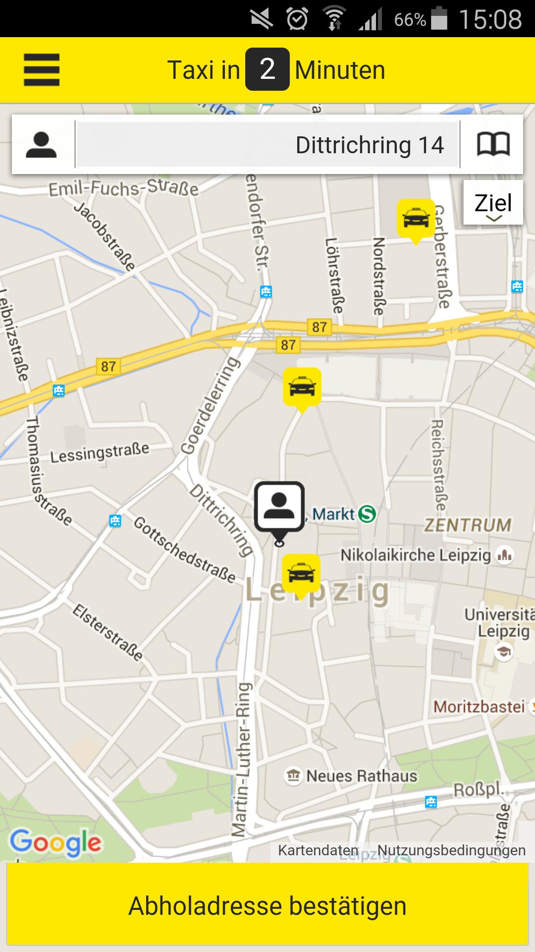 Leipzig Taxi 4884