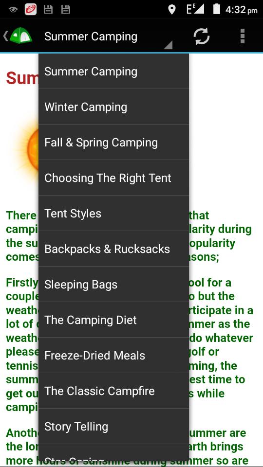 Camping