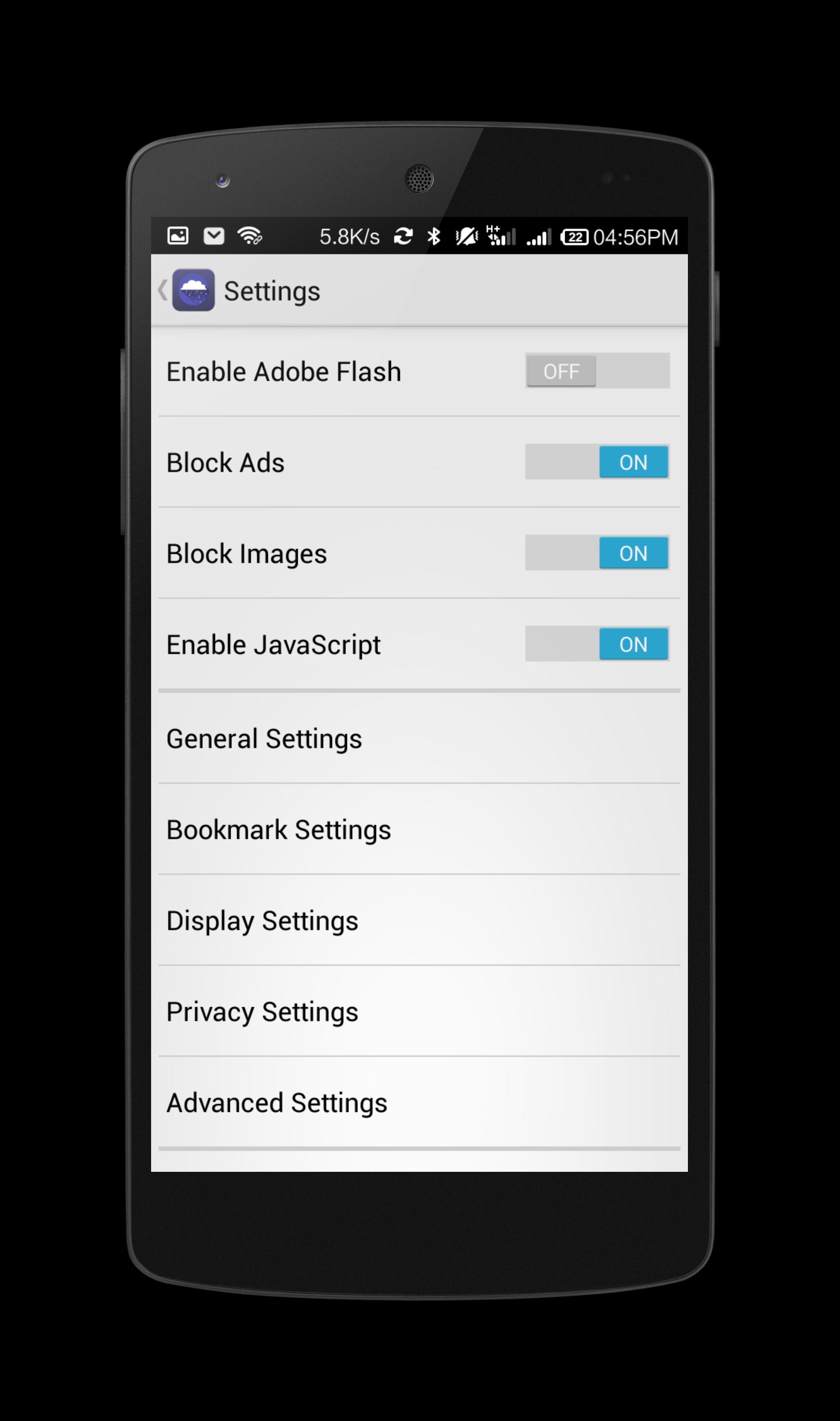 Snowfall Browser