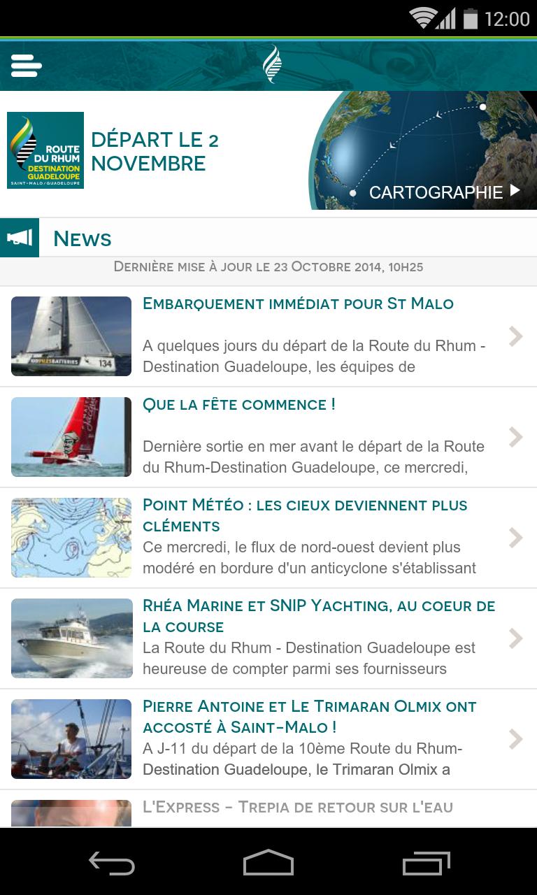 Route du Rhum 2014