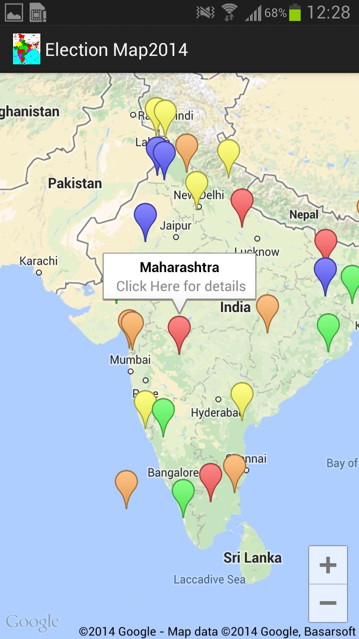 Election Map 2014