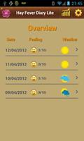 Hay Fever Diary Lite