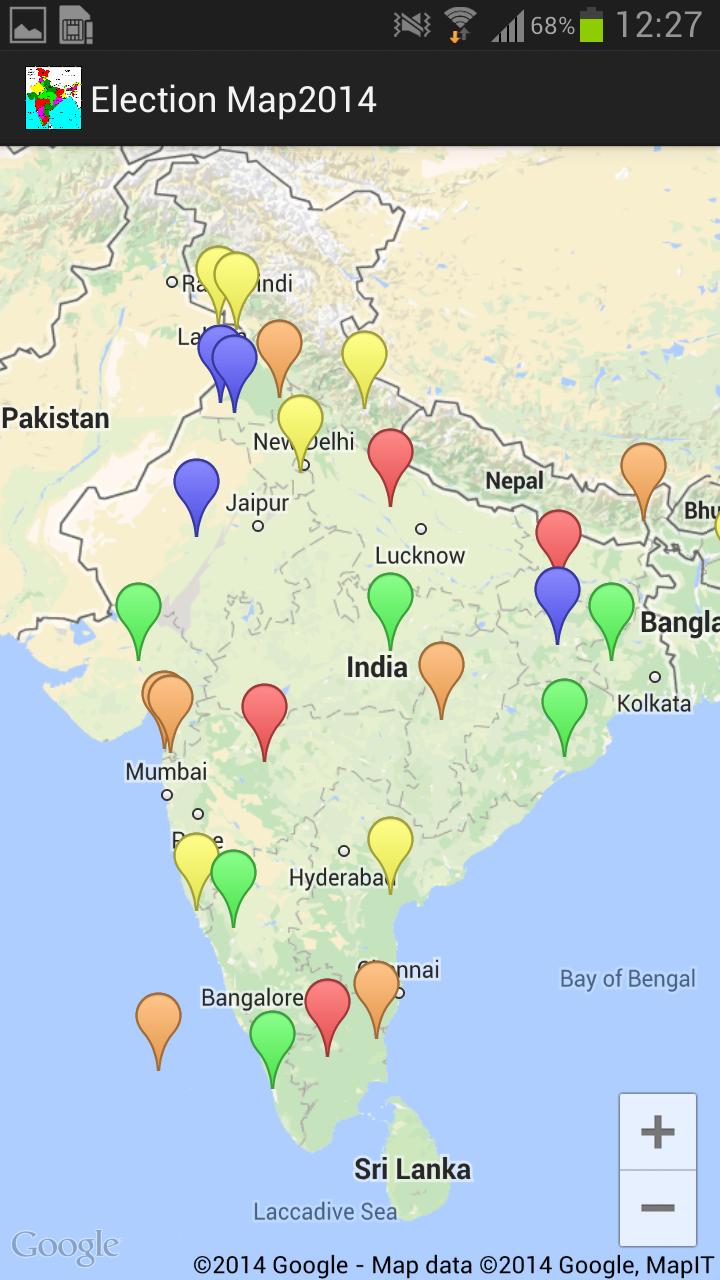 Election Map 2014