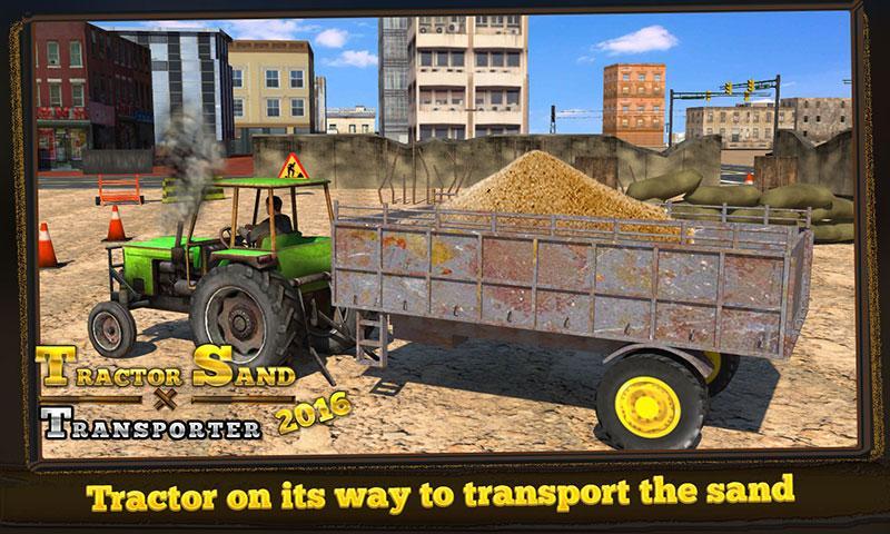 Tractor Sand Transporter 2016