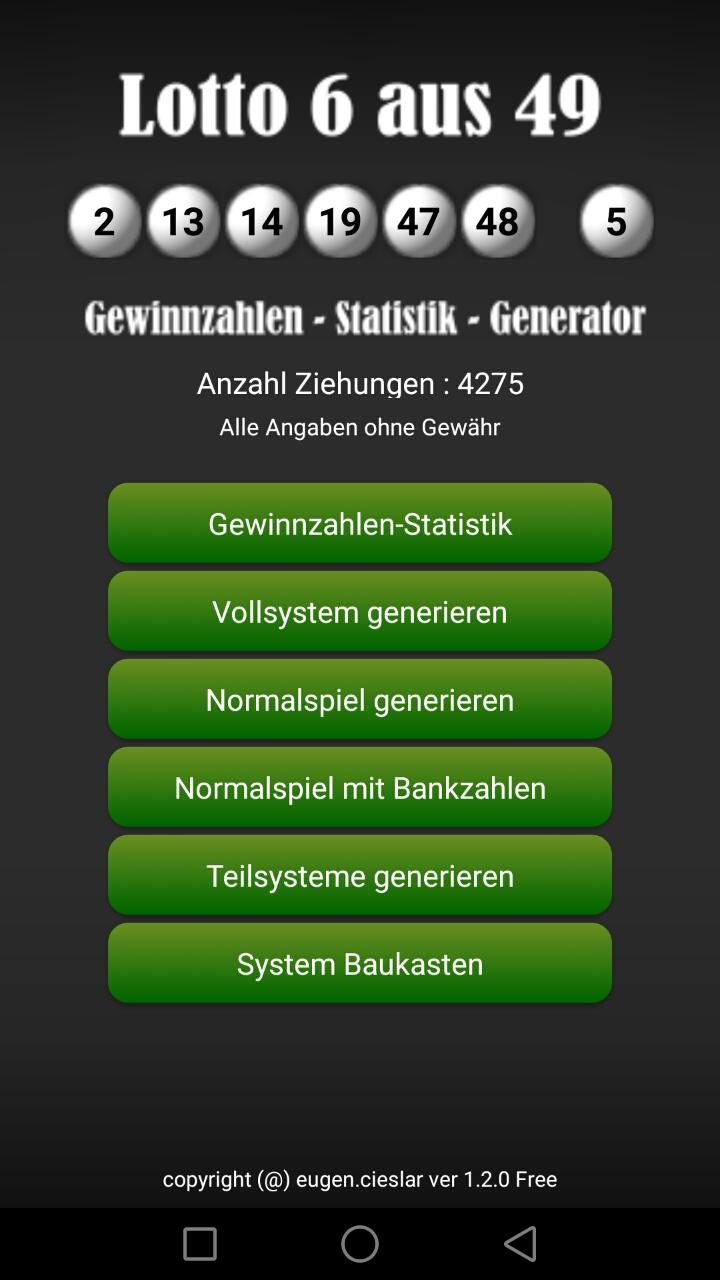 Lotto Statistik