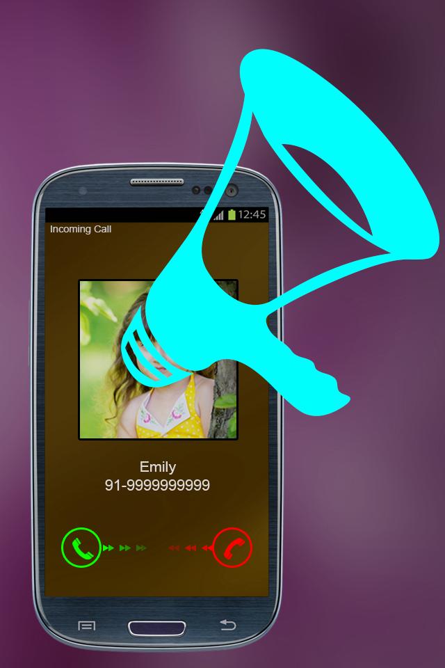 Loud Caller Name Ringtone