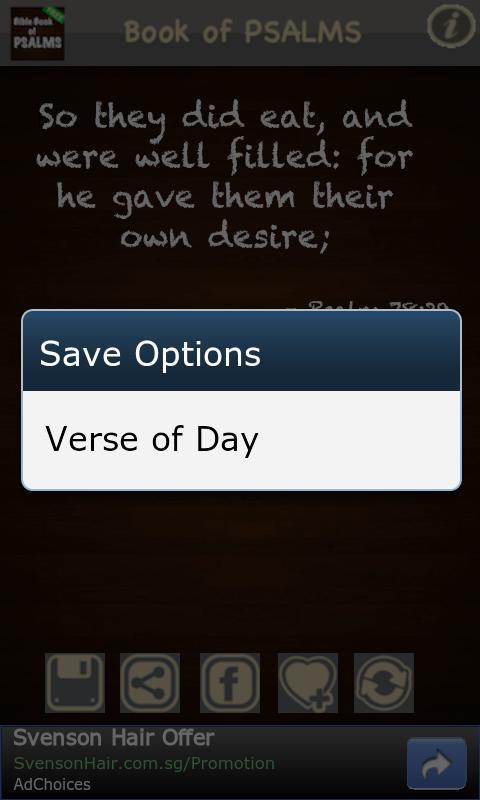 Book of Psalms (KJV) FREE!
