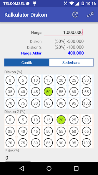 Kalkulator Diskon
