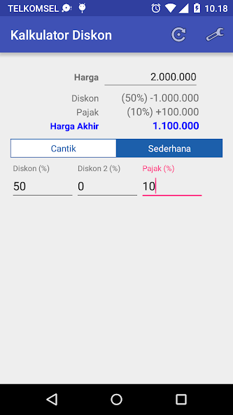 Kalkulator Diskon