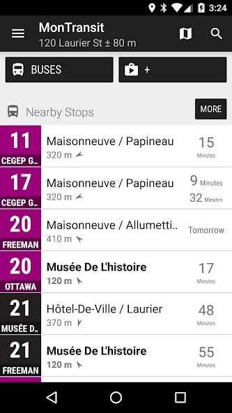 Gatineau Buses - MonTransit