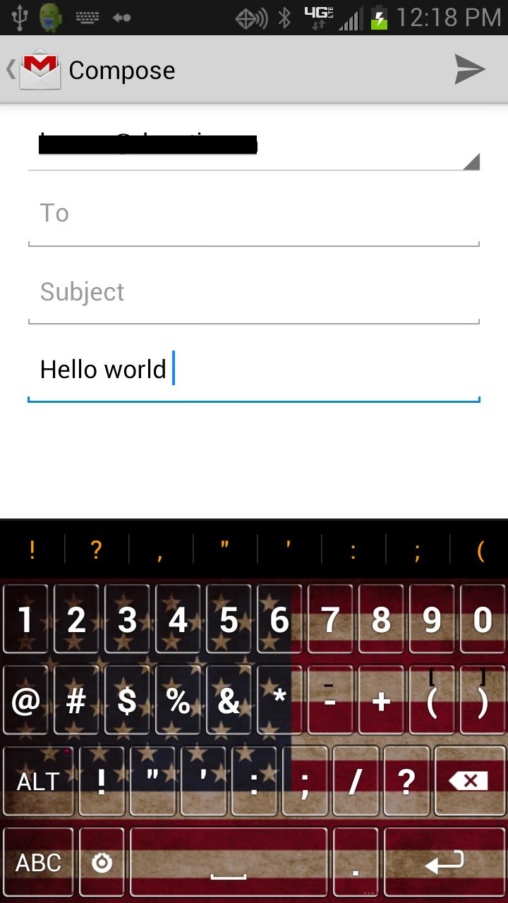 American Keyboard