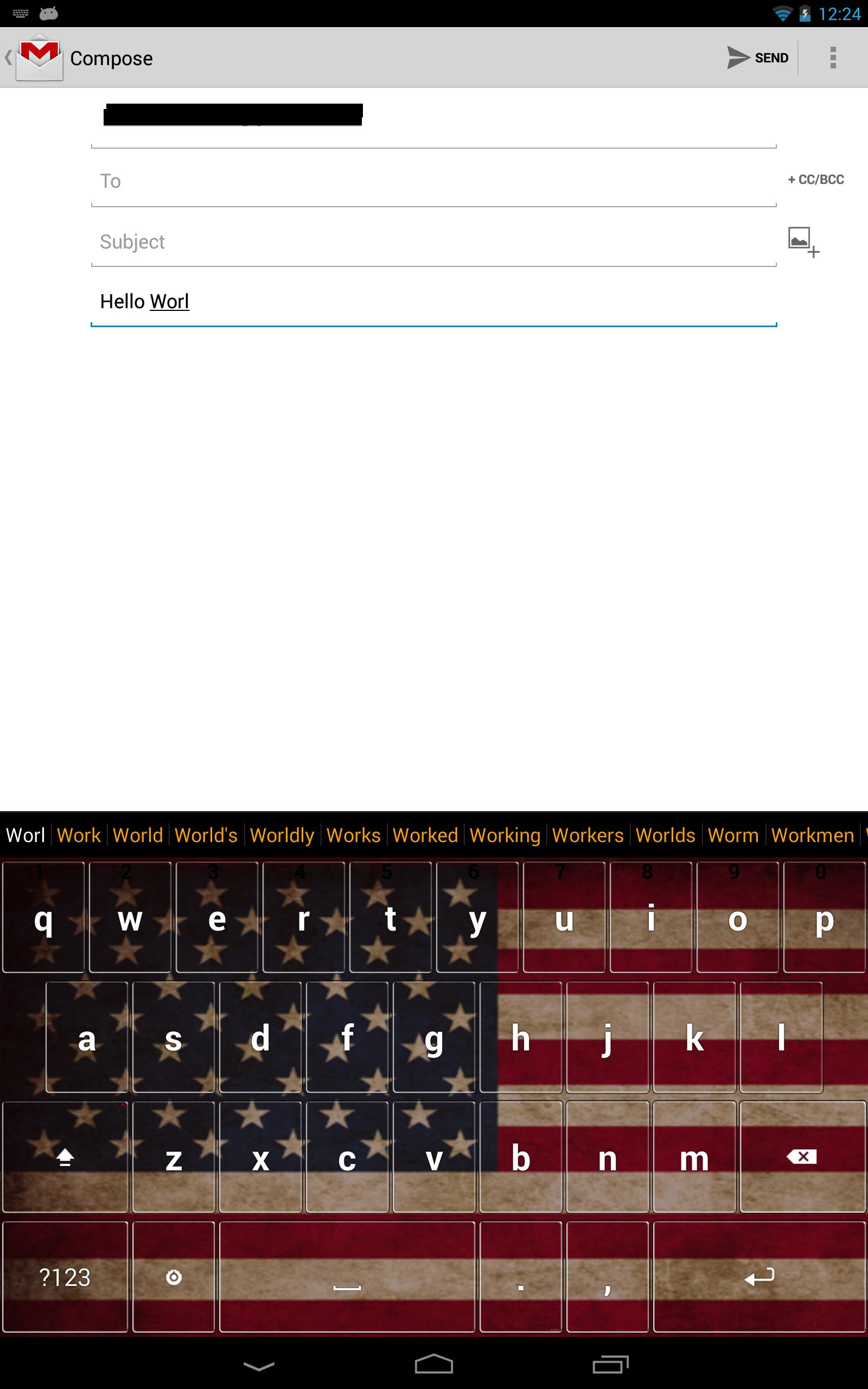 American Keyboard
