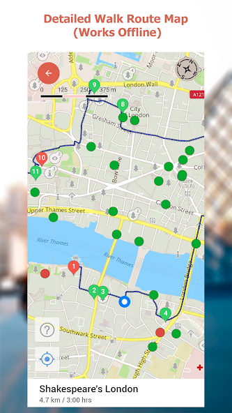 Istanbul Map and Walks