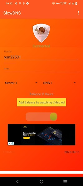 VPN Over DNS  Tunnel : SlowDNS
