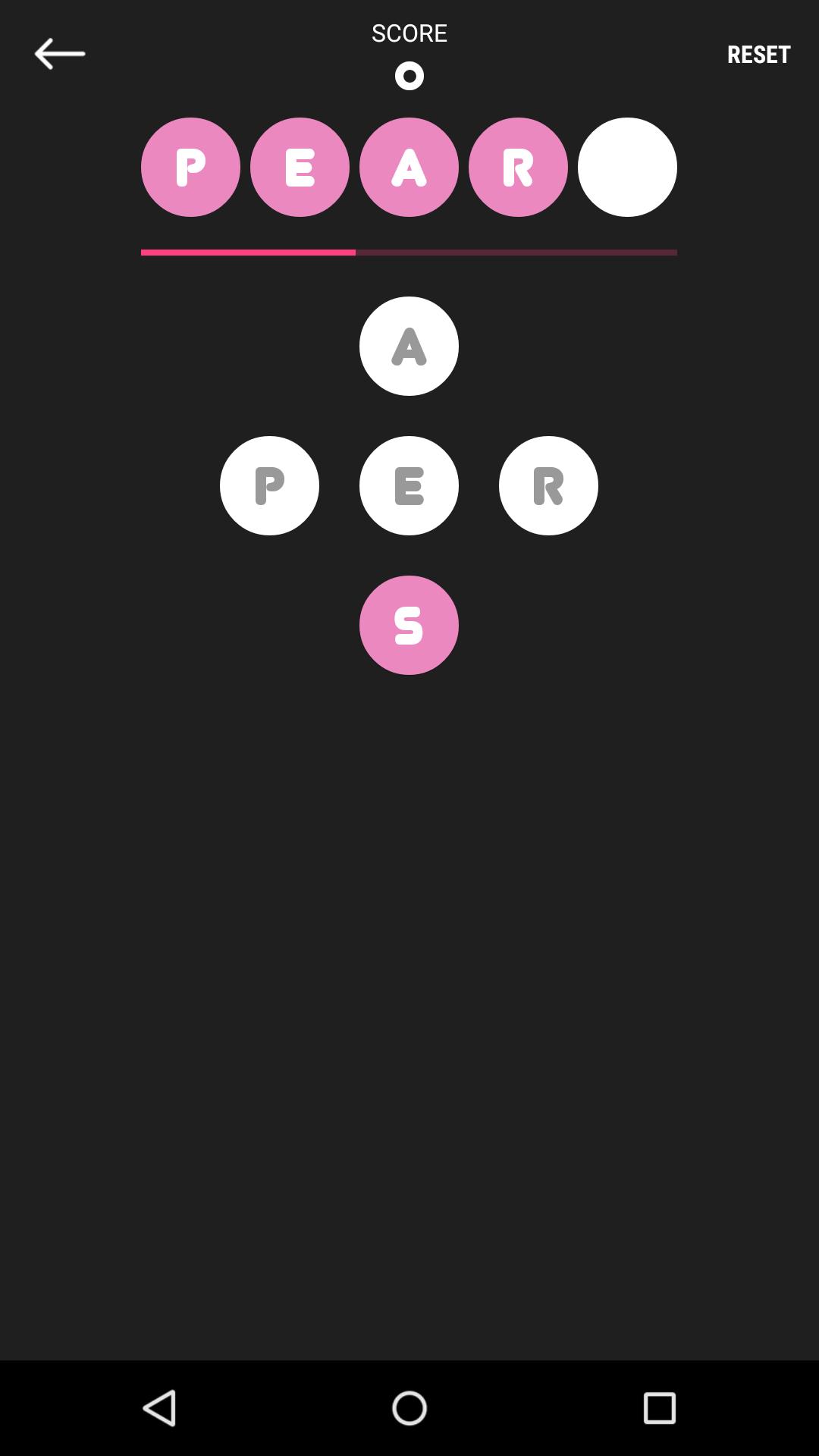 Fives Word Game