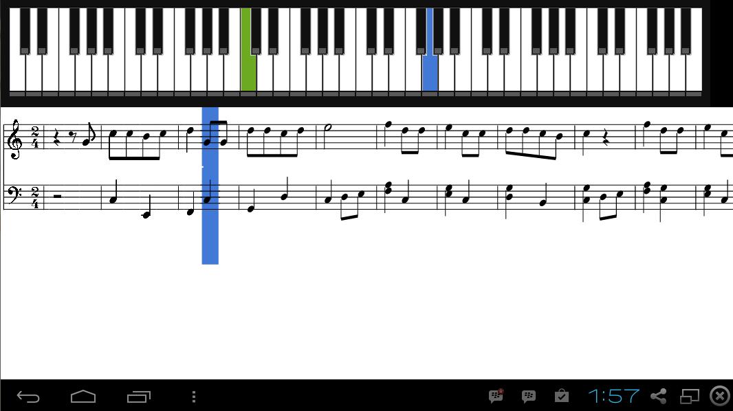 Notasi Piano