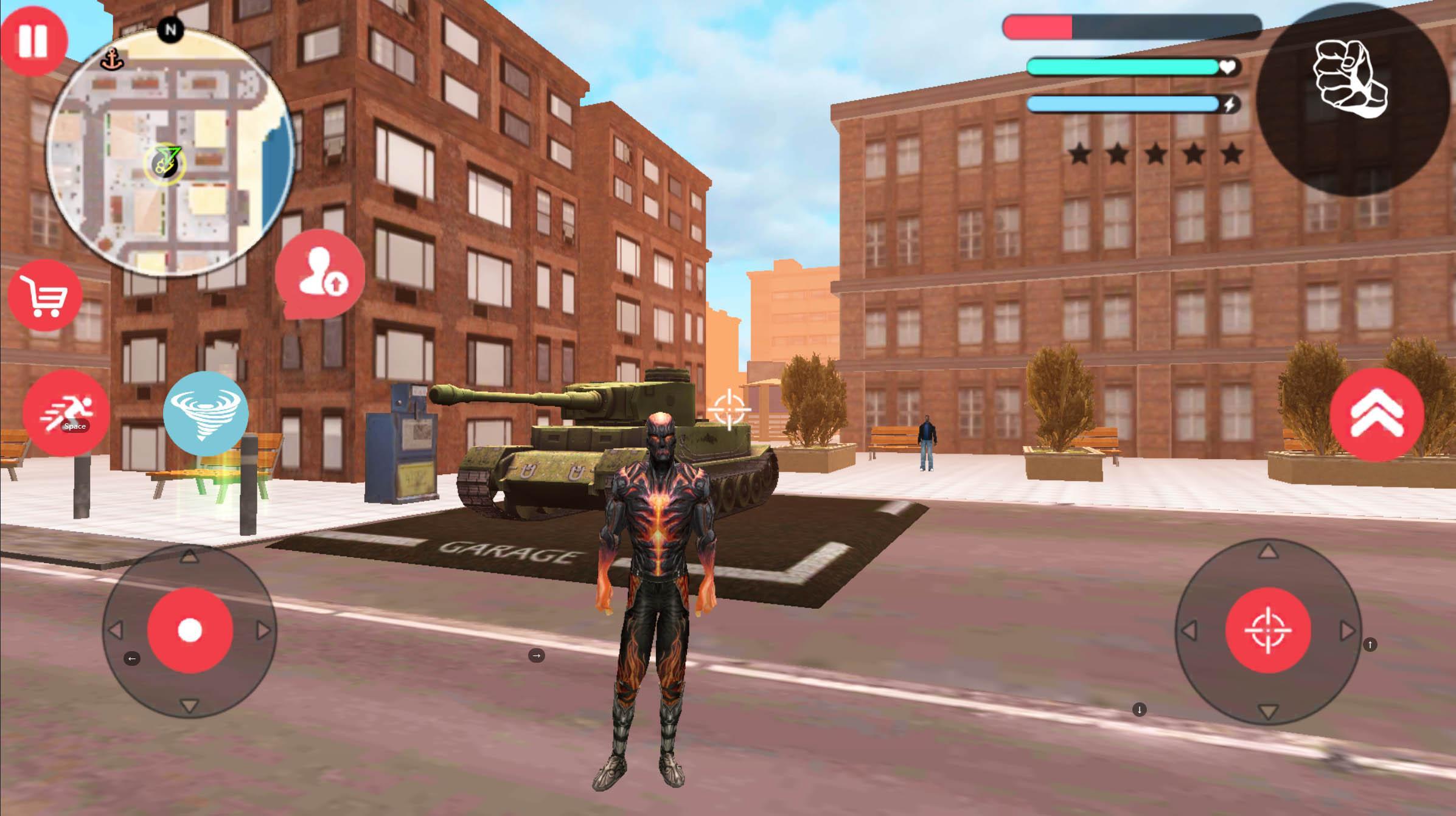Immortal Tornado Flame Hero Vegas Crime Vice Sim