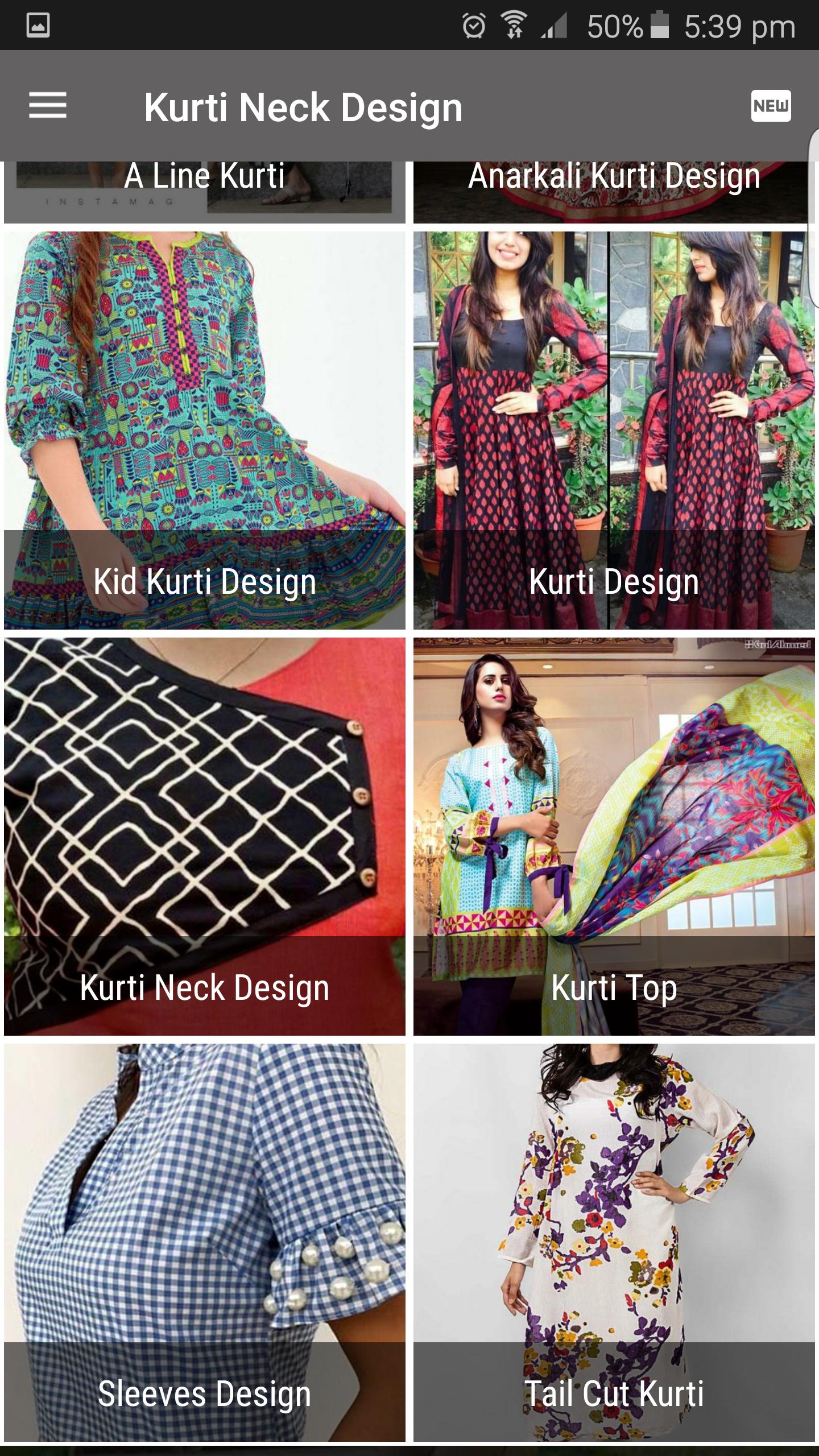 Kurti Neck Design