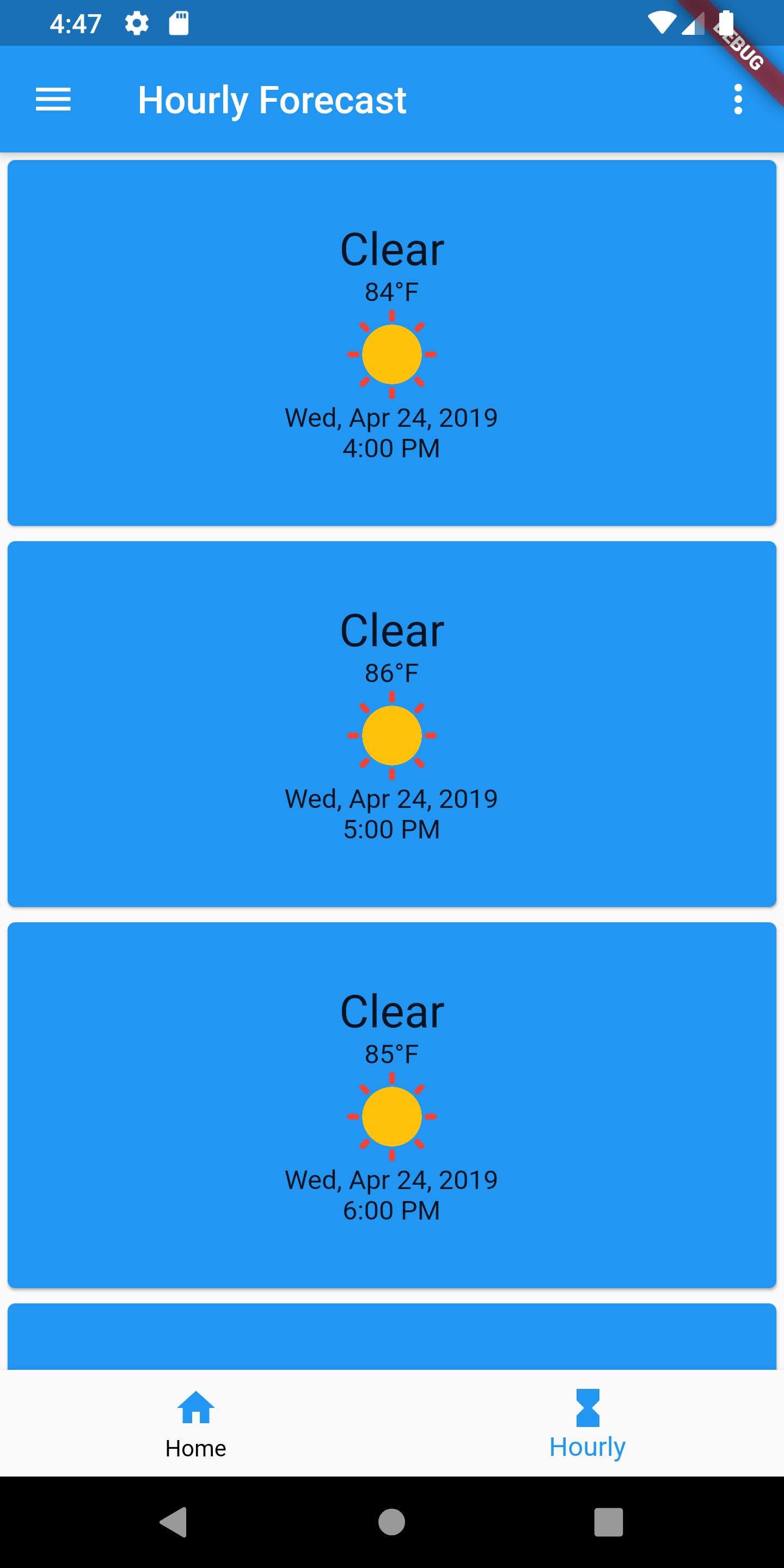 Flutter Weather