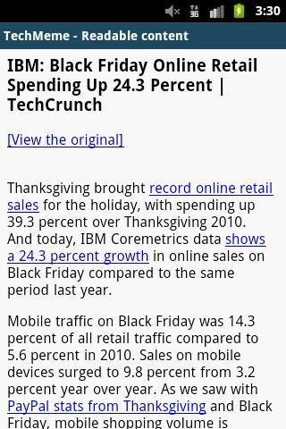TechMeme - Reader