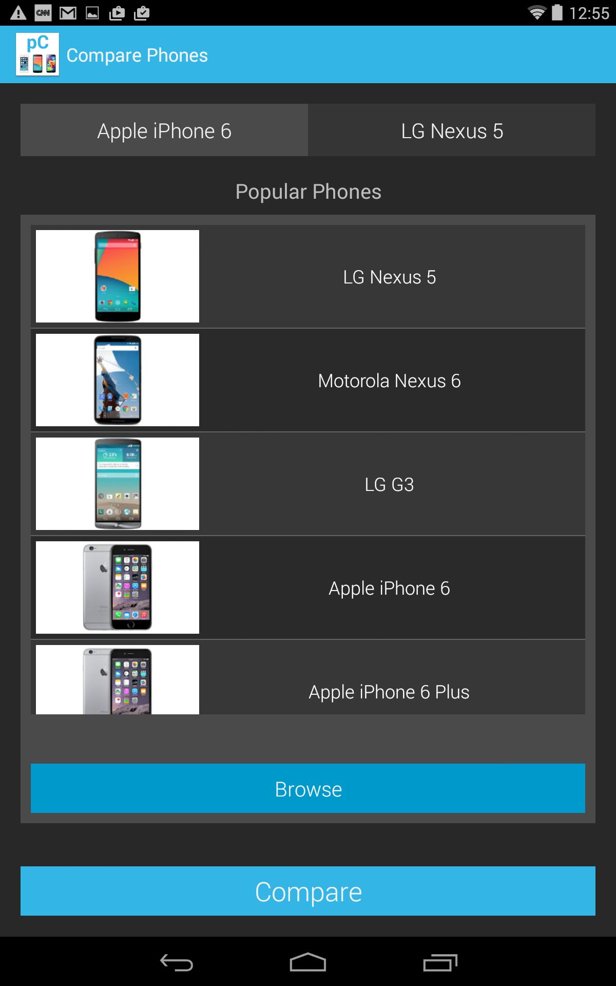 Compare Phones