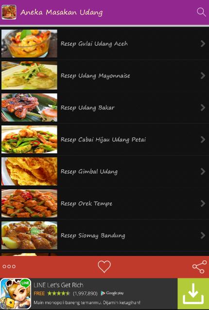 Aneka Masakan Udang