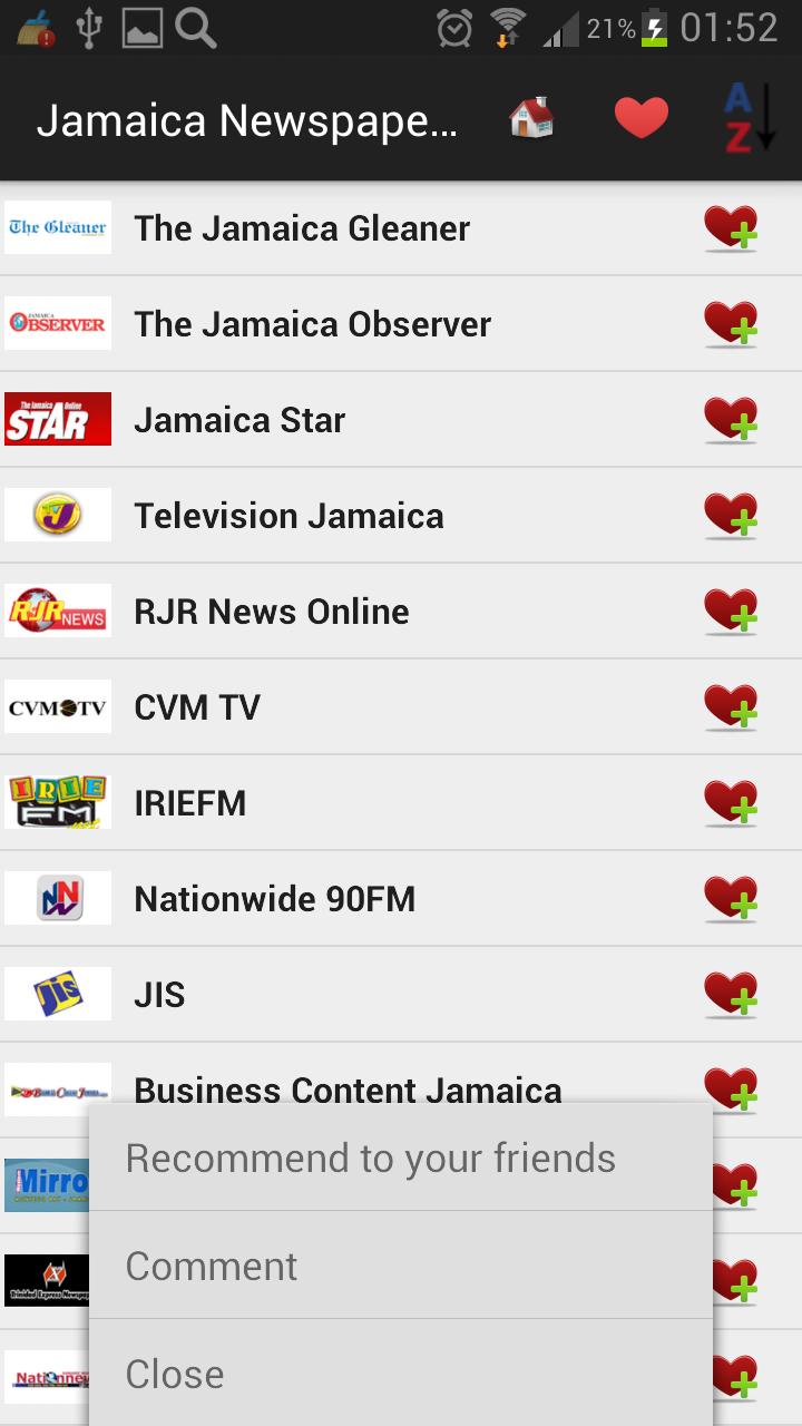 Jamaica Newspapers And News