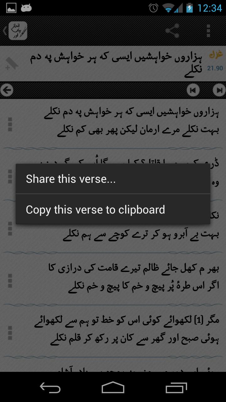 Mirza Ghalib Lite