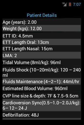 G. Paediatric Anaesthesia