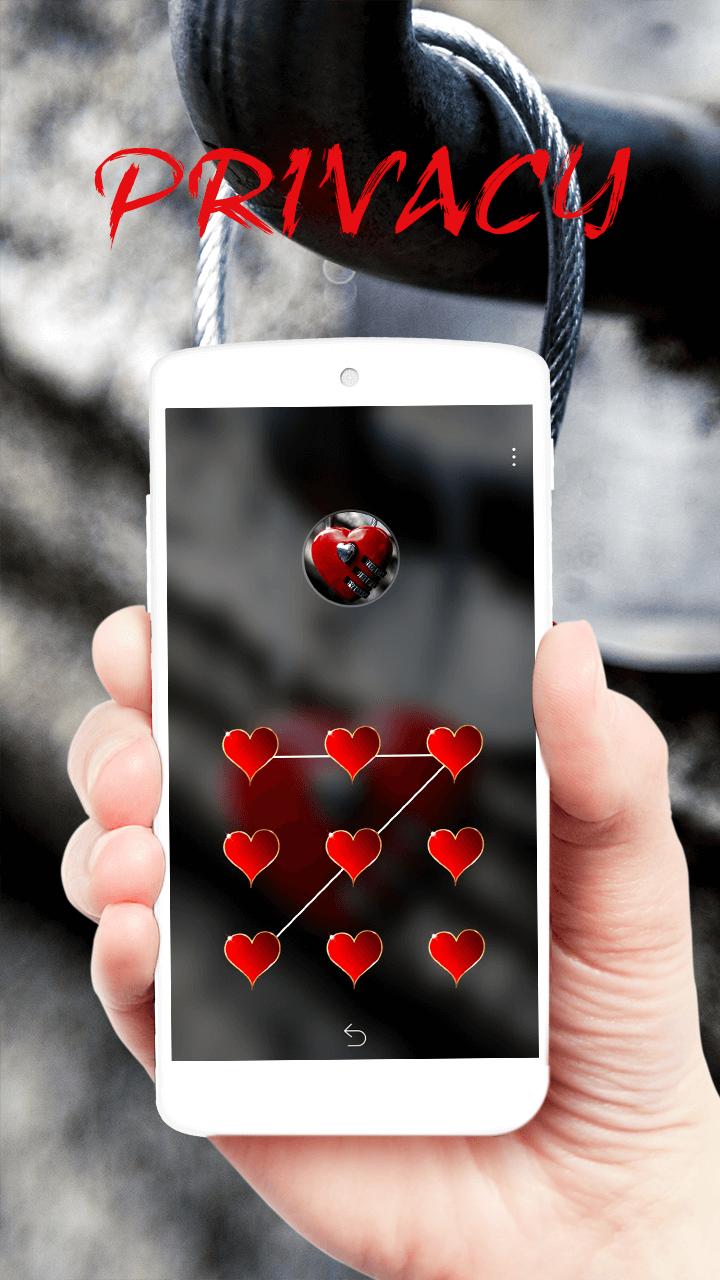 Red Heart Lock Eternal Theme