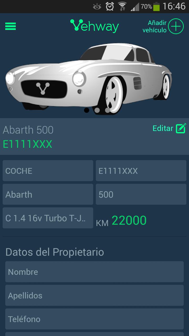 VEHWAY Coche conectado