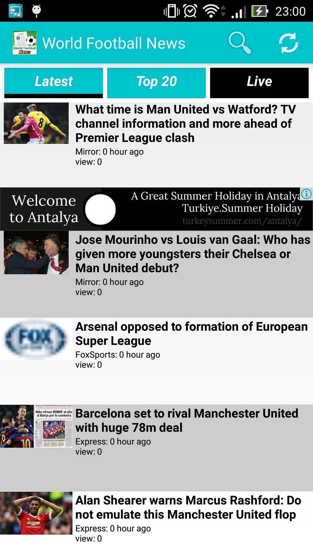 World Football News