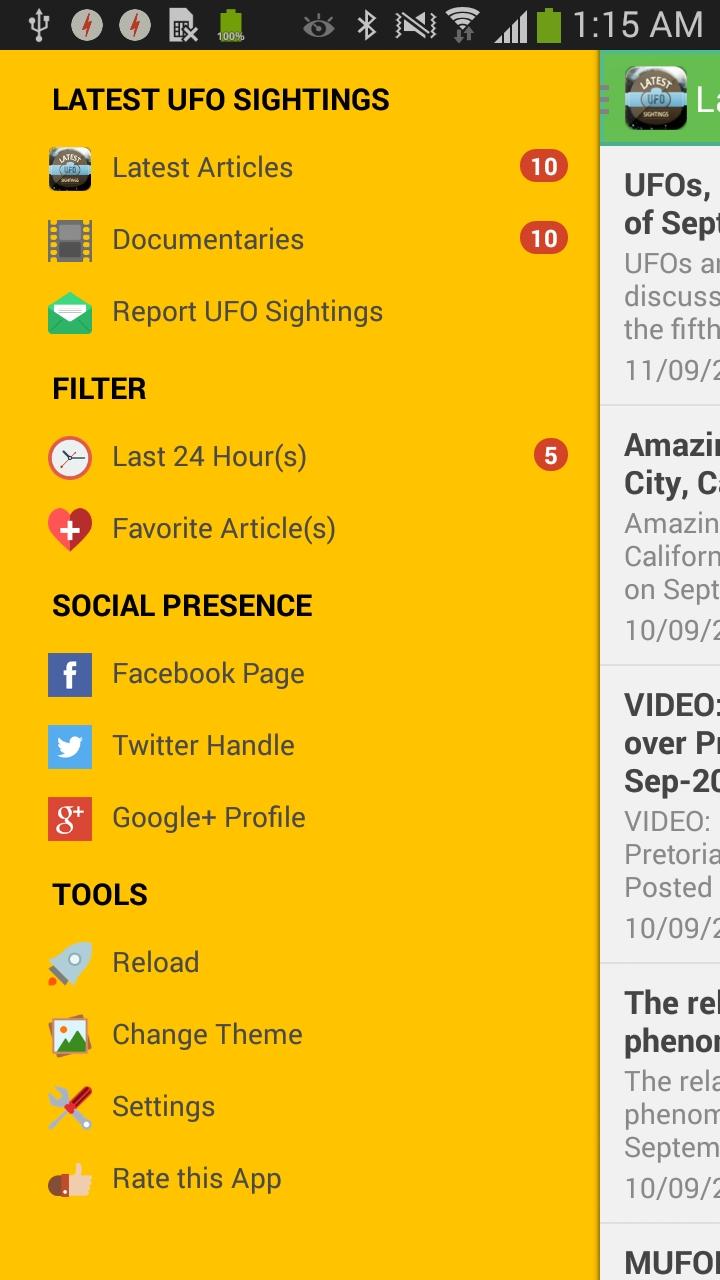 Latest UFO Sightings 2.0