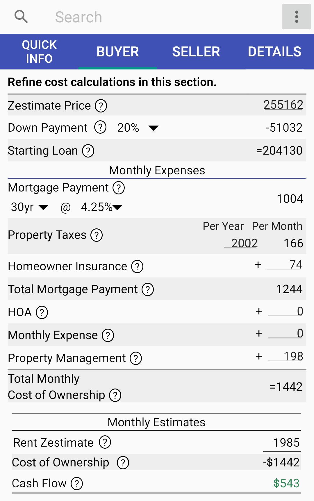 Cash Flow Calculator