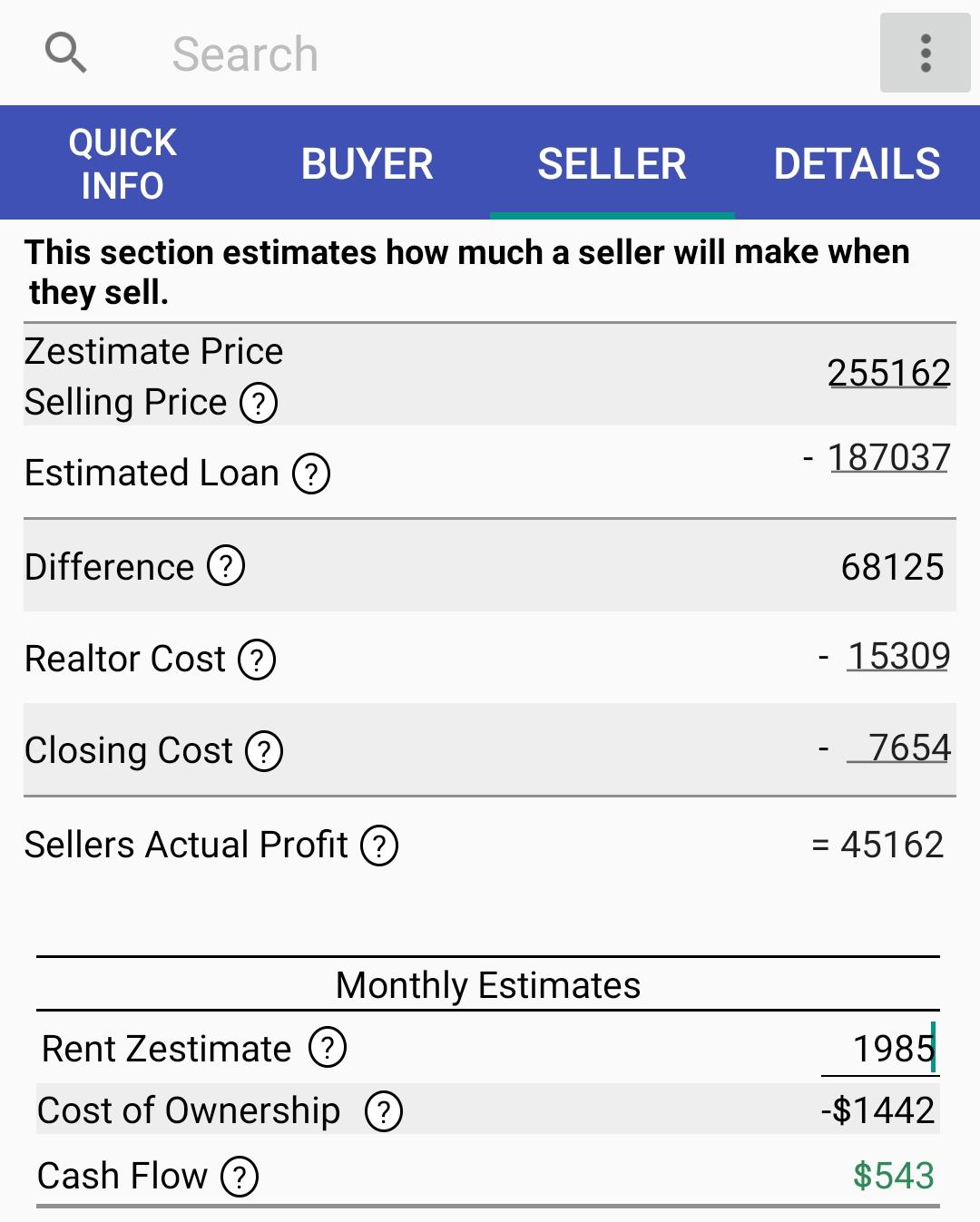 Cash Flow Calculator