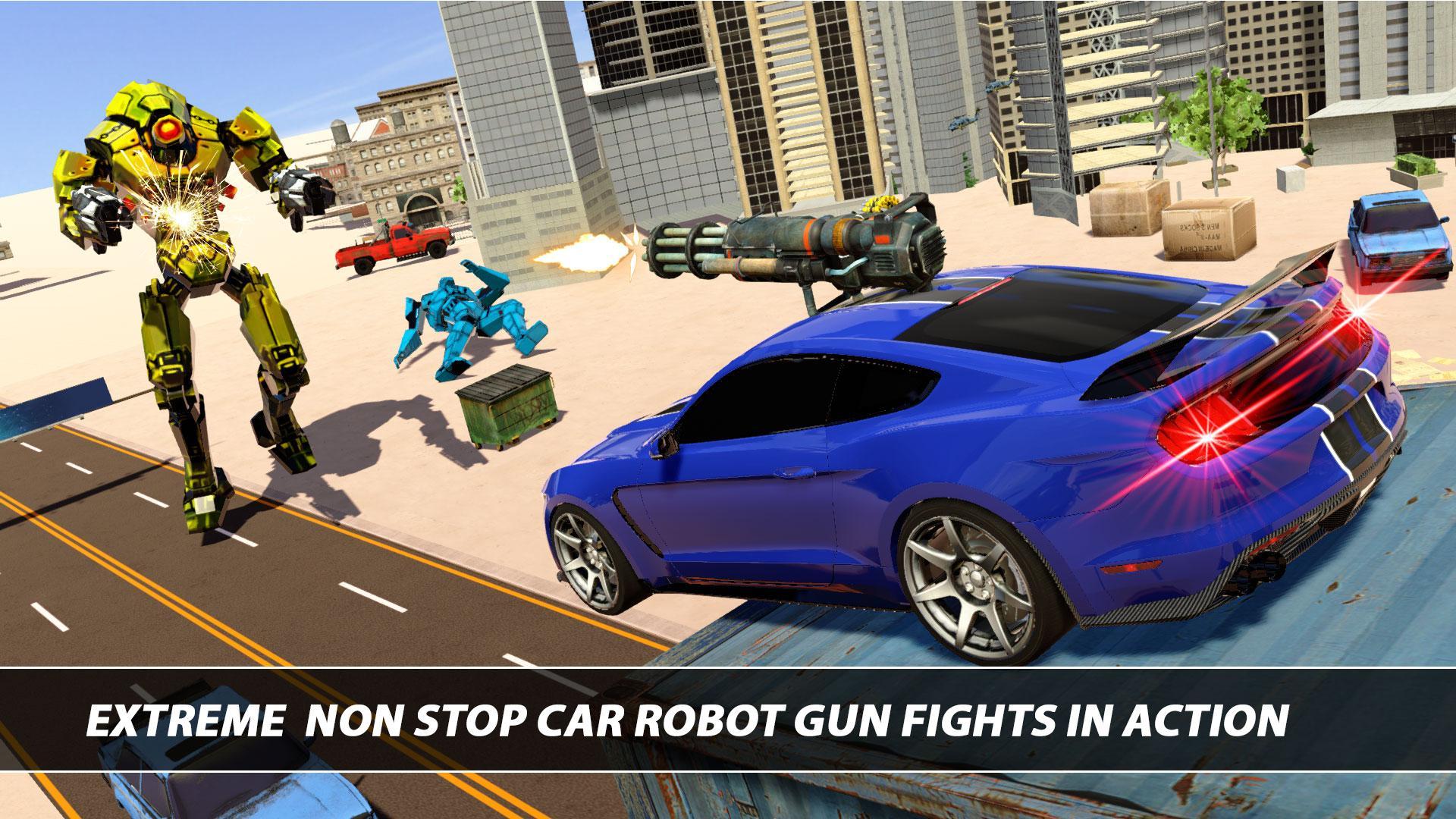 Zebra Robot Transforming Games: Robot Car Game