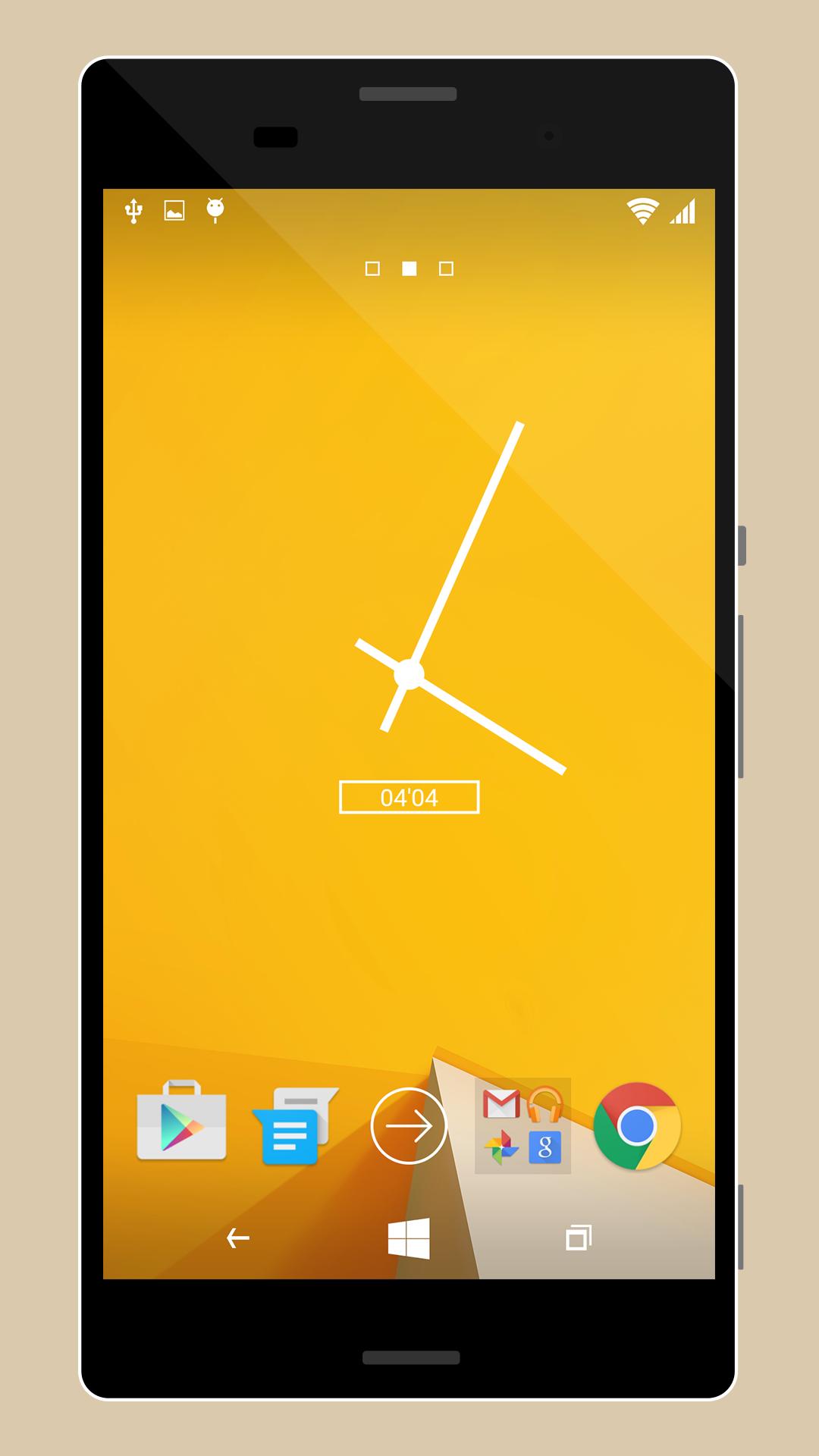 WP8 Yellow | Free Xperia Theme