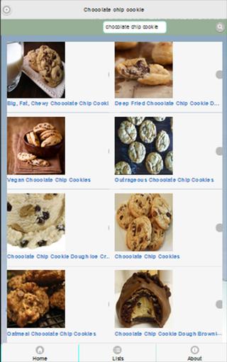 Chocolate chip cookie recipe