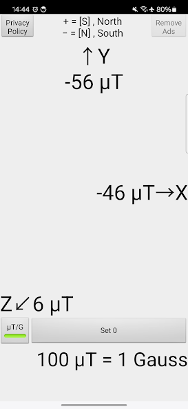 Gauss Meter Magnetometer App