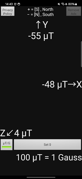 Gauss Meter Magnetometer App