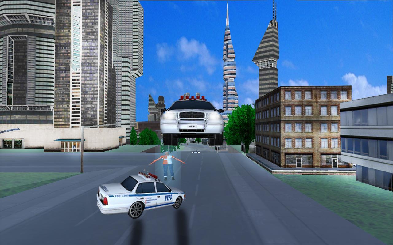 Police Car Crime Chase Target