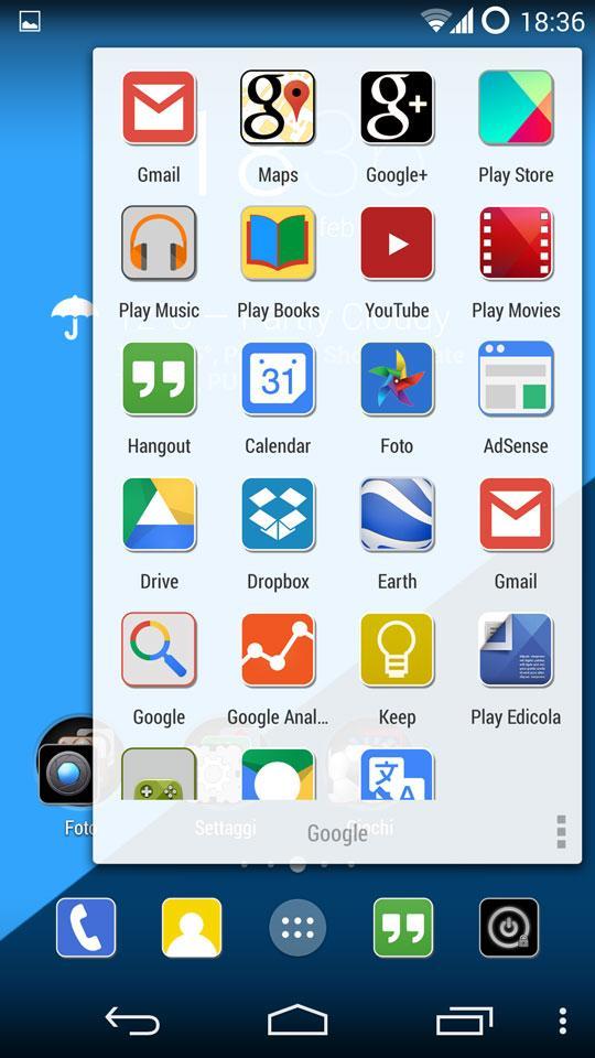 Linear Icon Pack - Nova/Apex..