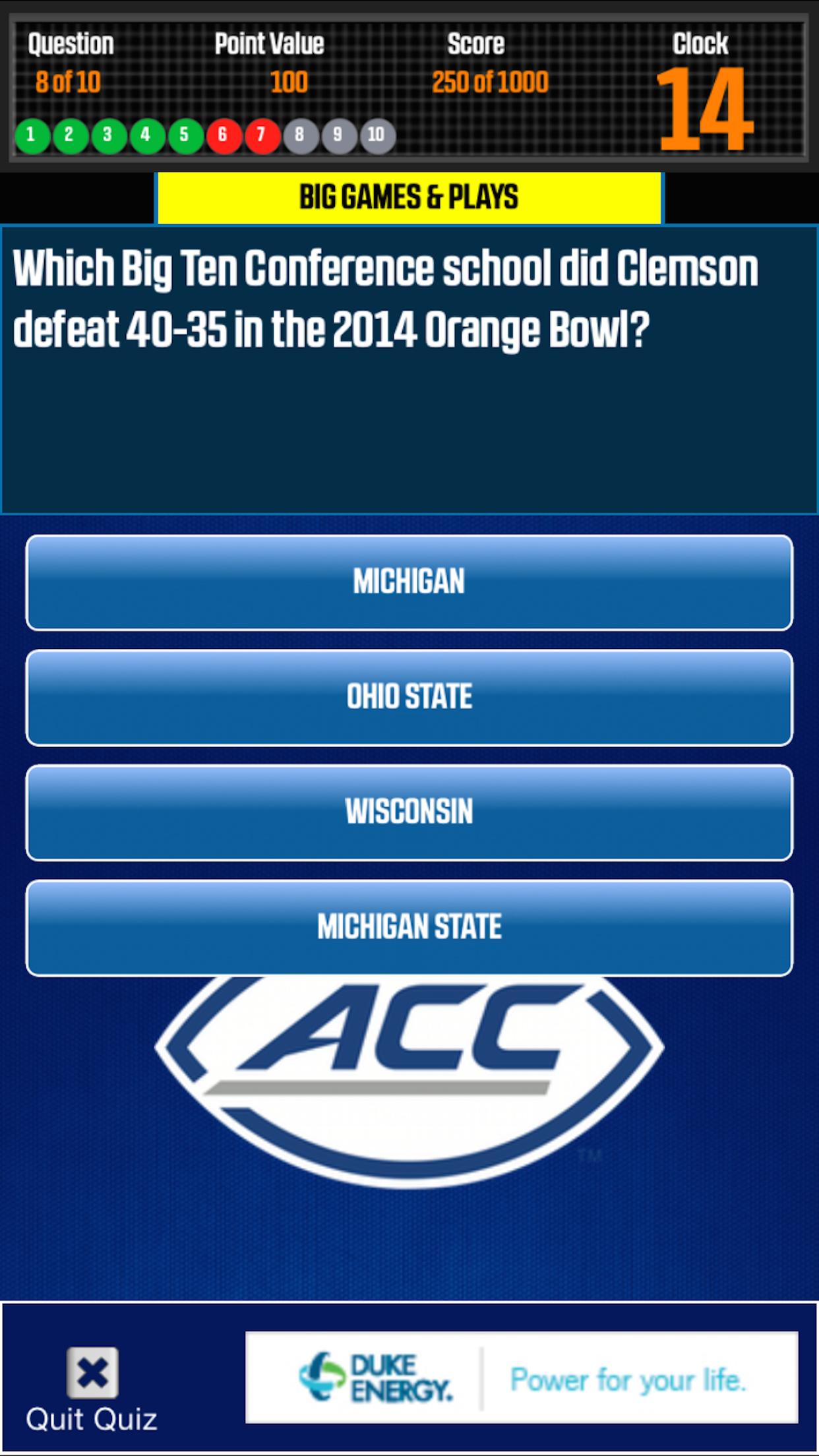 ACC Trivia