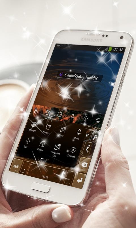 Celestial Keyboard Theme