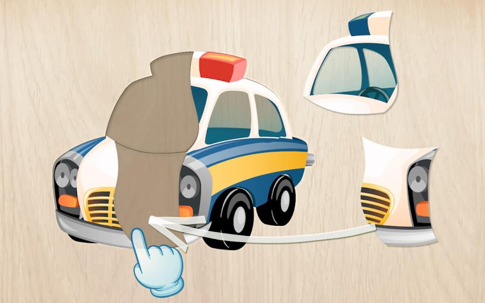 Car game for kids: Kids puzzle