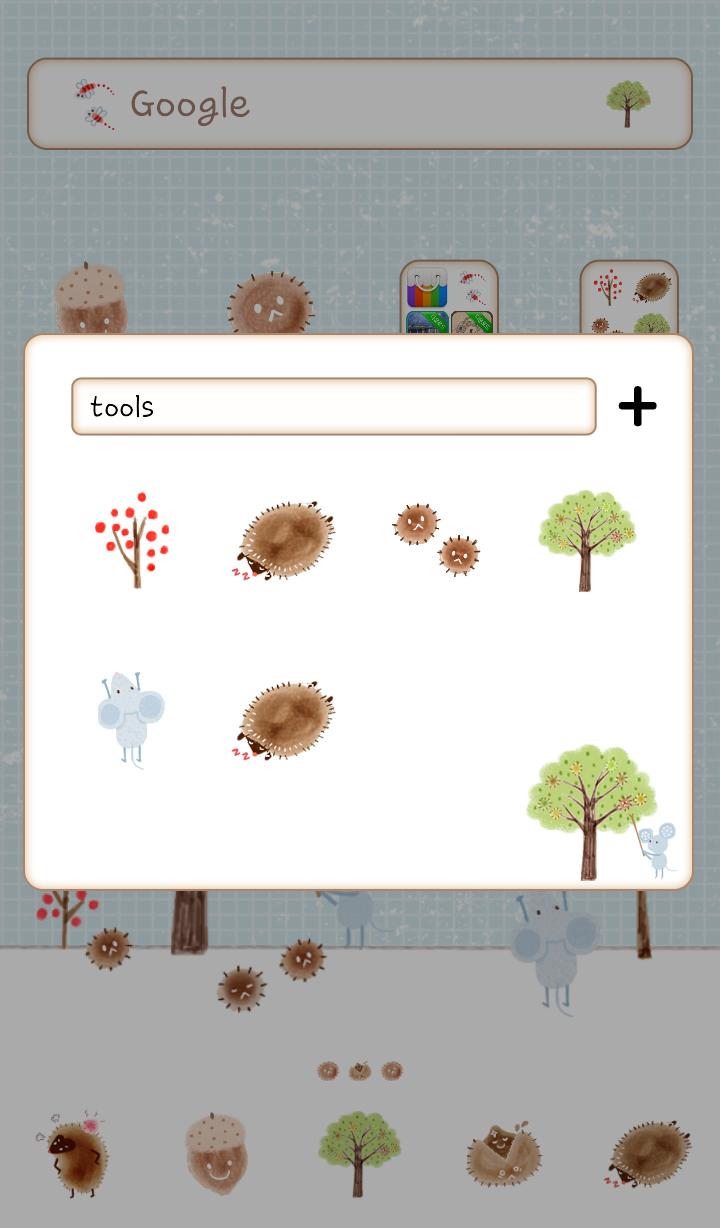 A burred chestnut Dodol Theme