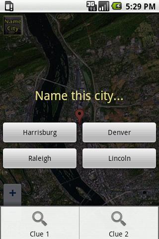 Satellite Quiz: US Cities Lite